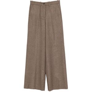 Nine In The Morning, Dames, Broeken, Bruin, Maat: W30 Leer,