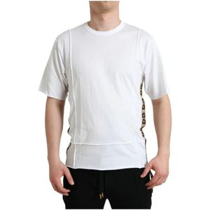 Dolce & Gabbana - Crew Neck T-shirt - Wit - Katoen
