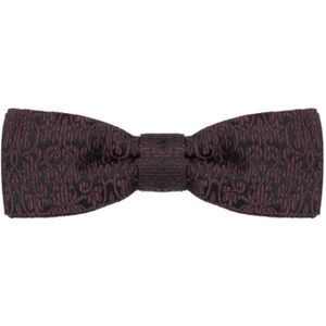 Dolce & Gabbana - Zijden Satijnen Vlinderdas - Bruin - Heren