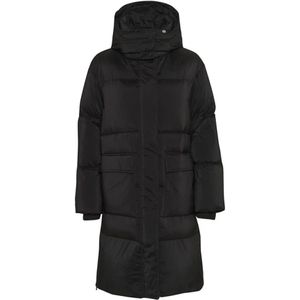 Part Two, Dames, Mantels, Zwart, Maat: L Polyamide,