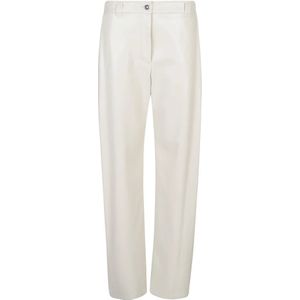 Pinko, Dames, Broeken, Beige, Maat: S