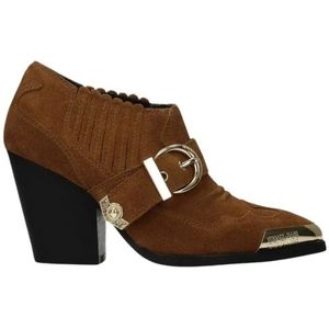 Versace Jeans Couture, Dames, Schoenen, Bruin, Maat: 39 EU Suède,