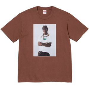 Supreme, Heren, Tops, Bruin, Maat: L Katoen,