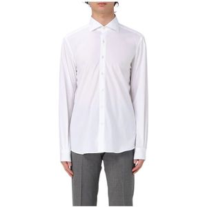 Fay, Heren, Overhemden, Wit, Maat: XL