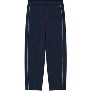 Emporio Armani, Heren, Broeken, Blauw, Maat: 2XL Jersey,