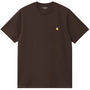 Carhartt WIP - Chase - T-shirt - Donkerbruin