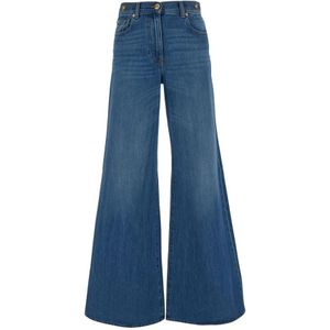Versace, Dames, Jeans, Blauw, Maat: W26 Denim,