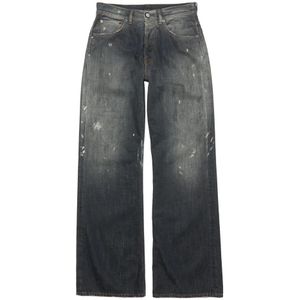 Acne Studios, Heren, Jeans, Zwart, Maat: W31 Katoen,