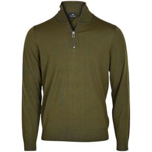Paul Smith, Heren, Truien, Groen, Maat: 2XL Wol,