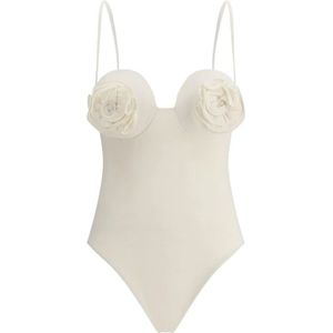 Magda Butrym, Dames, Badkleding, Wit, Maat: 3XS