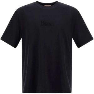 Herno, Heren, Tops, Blauw, Maat: M