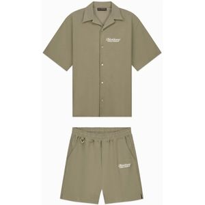 Black Bananas, Heren, Jumpsuits & Playsuits, Groen, Maat: L Katoen,