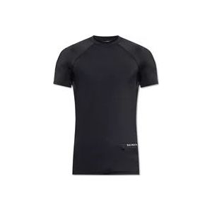 Balmain Zwem T-shirt , Black , Heren , Maat: XL