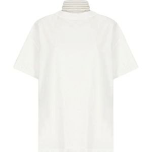 Maison Margiela, Dames, Tops, Wit, Maat: S