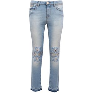 Pinko, Dames, Jeans, Blauw, Maat: W28 Denim,