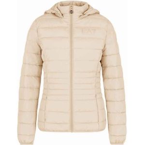 Emporio Armani Ea7, Dames, Jassen, Beige, Maat: M