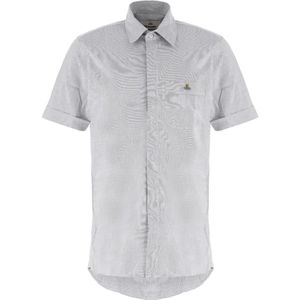 Vivienne Westwood, Heren, Overhemden, Grijs, Maat: 2XL