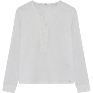 Gustav, Dames, Blouses & Shirts, Wit, Maat: M
