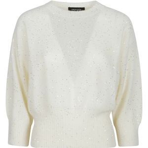 Fabiana Filippi, Dames, Truien, Beige, Maat: S