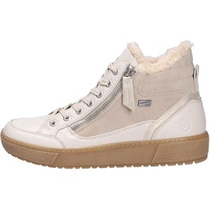 Remonte - Veterboot - Beige - Leer - Waterdicht Membraan
