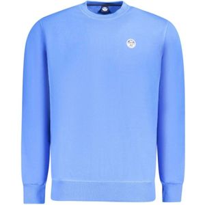 North Sails - Blauwe Katoenen Trui - Heren - Sweatvesten