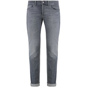 Dondup, Heren, Jeans, Grijs, Maat: W33 Katoen,