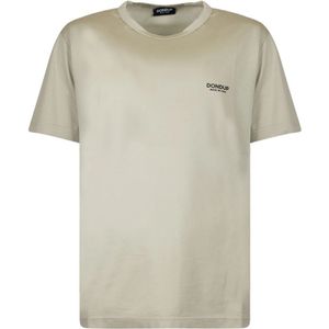 Dondup, Heren, Tops, Beige, Maat: L Katoen,