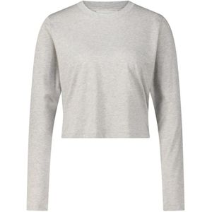 Loulou Studio, Dames, Tops, Grijs, Maat: S Katoen,