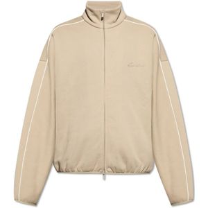 Fear Of God, Heren, Sweatshirts & Hoodies, Beige, Maat: M Katoen,