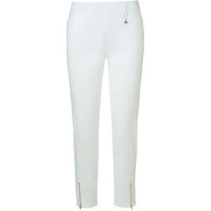 Anna Montana, Dames, Broeken, Wit, Maat: S