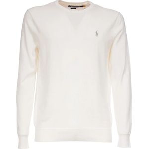 Polo Ralph Lauren, Heren, Truien, Wit, Maat: 2XL Katoen,