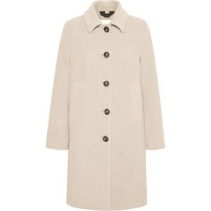 Part Two, Dames, Mantels, Beige, Maat: L Wol,