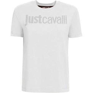 Just Cavalli - T-shirt - Zwart - Katoen