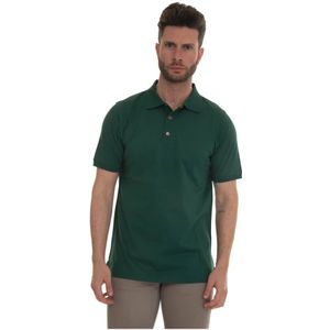 Kiton, Heren, Tops, Groen, Maat: XL Katoen,