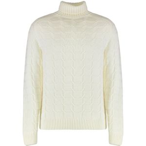 Slowear, Heren, Truien, Wit, Maat: XL Wol,