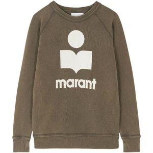 Isabel Marant, Dames, Sweatshirts & Hoodies, Groen, Maat: S