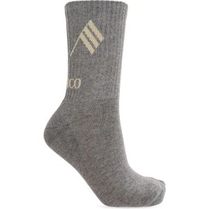 The Attico, Dames, Ondergoed, Grijs, Maat: S/M Katoen,