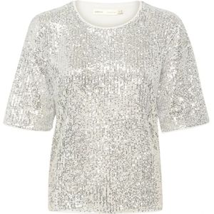 InWear, Dames, Tops, Beige, Maat: M Poliester,