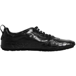 Dolce & Gabbana, Heren, Schoenen, Zwart, Maat: 42 EU Leer,