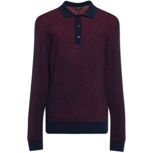 Etro, Heren, Tops, Rood, Maat: XL Wol,