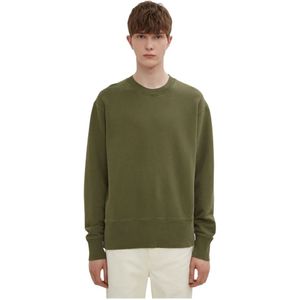 Acne Studios, Heren, Sweatshirts & Hoodies, Groen, Maat: M Katoen,