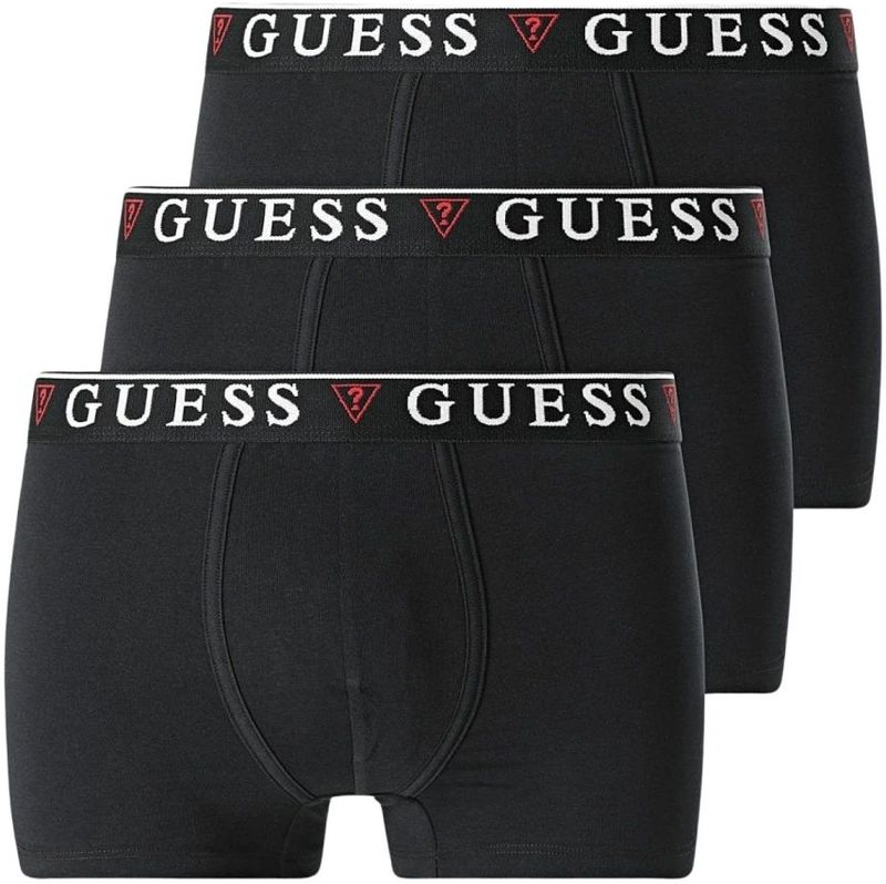 Guess - Boxershorts - Zwart - Katoenmix - Stretch Fit