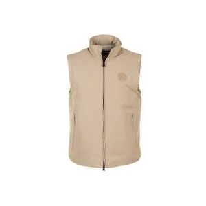 Woolrich Vests , Beige , Heren , Maat: L