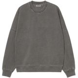 Carhartt WIP - Rggd Sweatshirt - Zwart - Katoen - Relaxed Ballonmodel