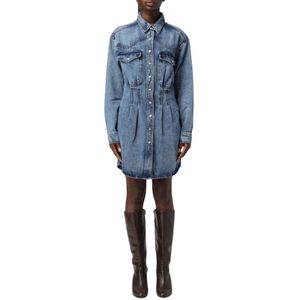 Isabel Marant, Dames, Jurken, Blauw, Maat: M Denim,