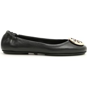 Tory Burch, Dames, Schoenen, Zwart, Maat: 36 EU Leer,