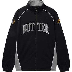 Butter Goods, Heren, Sweatshirts & Hoodies, Zwart, Maat: XL