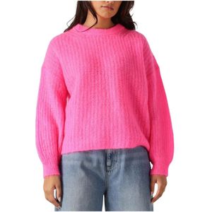 Des Petits Hauts, Dames, Truien, Roze, Maat: XS