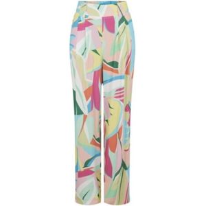 NAF Naf, Dames, Broeken, Veelkleurig, Maat: XS Zijde,