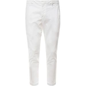 Dondup, Heren, Broeken, Wit, Maat: W40 Katoen,